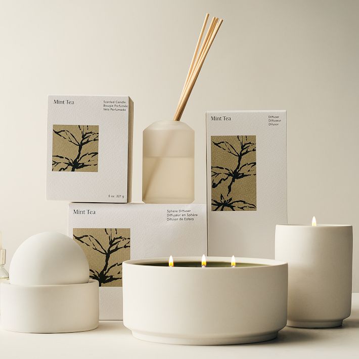 West Elm Homescent Sphere Diffuser - Mint Tea | West Elm