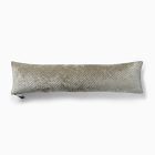 Corded Bias Velvet Lumbar Pillow Cover