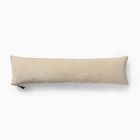 Corded Bias Velvet Lumbar Pillow Cover