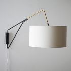 Overarching Mid-Century Plug-In Sconce (22")
