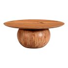 Spherical Base Coffee Table (35"&ndash;42")