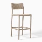 Westport Wicker Outdoor Slim Profile Bar Stool