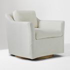 Olivia Slipcover Swivel Glider
