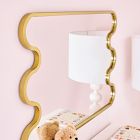 Squiggle Framed Wall Mirror (36")