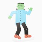 Ed Emberley Paper Wall Frankenstein