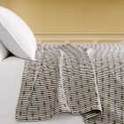 Pierce &amp; Ward Dotted Stripe Double Cloth Blanket