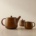 Salt Fire Glaze Stoneware Sugar Canister