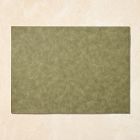 Easy-Care Rectangle Faux Leather Placemat Sets