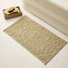 Floral Silhouette Bath Mat