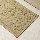 Floral Silhouette Bath Mat