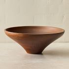 Rina Wooden Serve Bowls