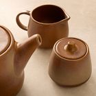 Salt Fire Glaze Stoneware Sugar Canister