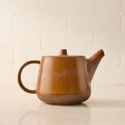 Salt Fire Glaze Stoneware Teapot