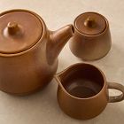 Salt Fire Glaze Stoneware Teapot