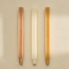 Signature Wax Square Taper Candles (Set of 2)