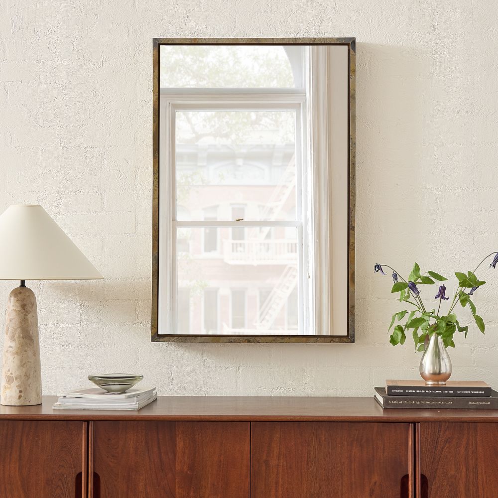 Stone Veneer Wall Mirror by West Elm