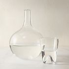Tapered Glass Carafe &amp; Pitcher Set