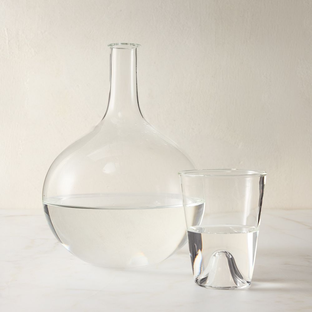 Tapered Glass Carafe & Pitcher Set by West Elm