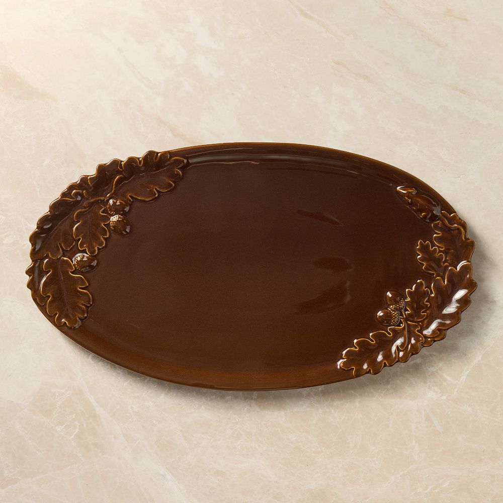 Theron Figural Stoneware Serving Platter by West Elm