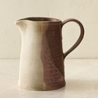 Two-Tone Stoneware Pitcher
