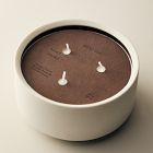 West Elm Homescent Triple Wick Candle - Violet Smoke