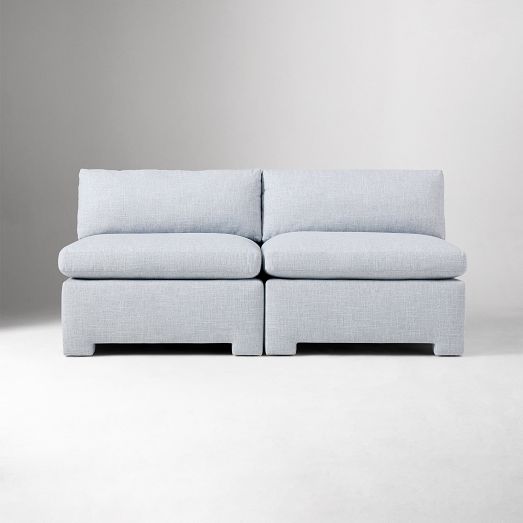 Florent Modular Armless Sofa (65"-98") by West Elm
