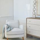 Modern Waterfall 6-Drawer Dresser (62")