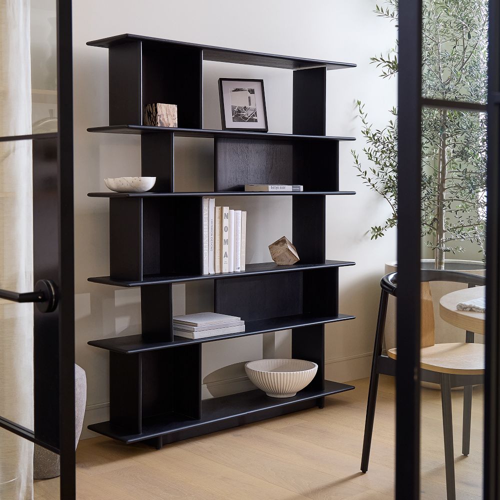 Anton Solid Wood Open Bookshelf (56") by West Elm