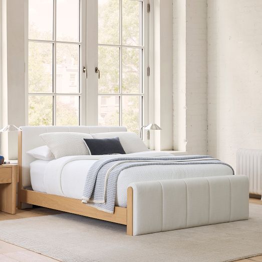Asher Tufted Bed by West Elm