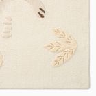 Safari Neutral Lion Wool Rug