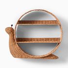 Snail Rattan Shelf (28")