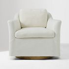 Olivia Slipcover Swivel Glider
