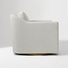 Olivia Slipcover Swivel Glider