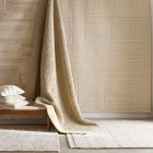 Textured Tile Wool Rug