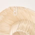 Geode Fibre Natural Dimensional Wall Art