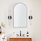 Arched Metal Framed Medicine Cabinet