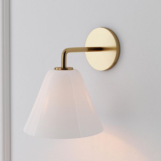 Sculptural Cone Sconce