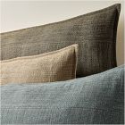 Channeled Weave Lumbar Pillow Cover