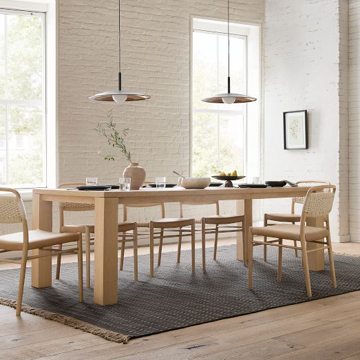 Cutler Extendable Dining Table (72"-92") by West Elm