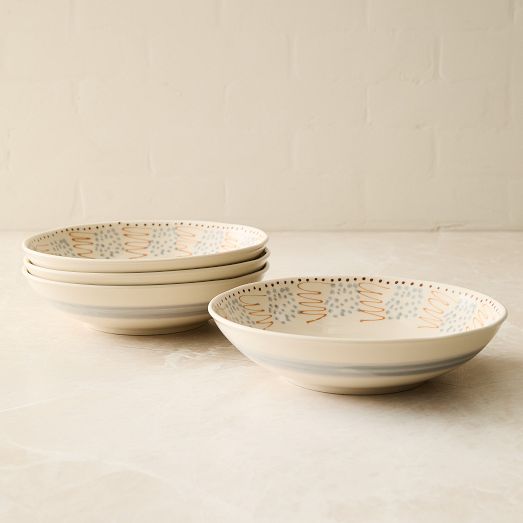 Diya Stoneware Pasta Bowls by West Elm