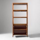 Hughes Tall Bookcases (34") &amp; Open/Closed Storage Cabinet (66") Set