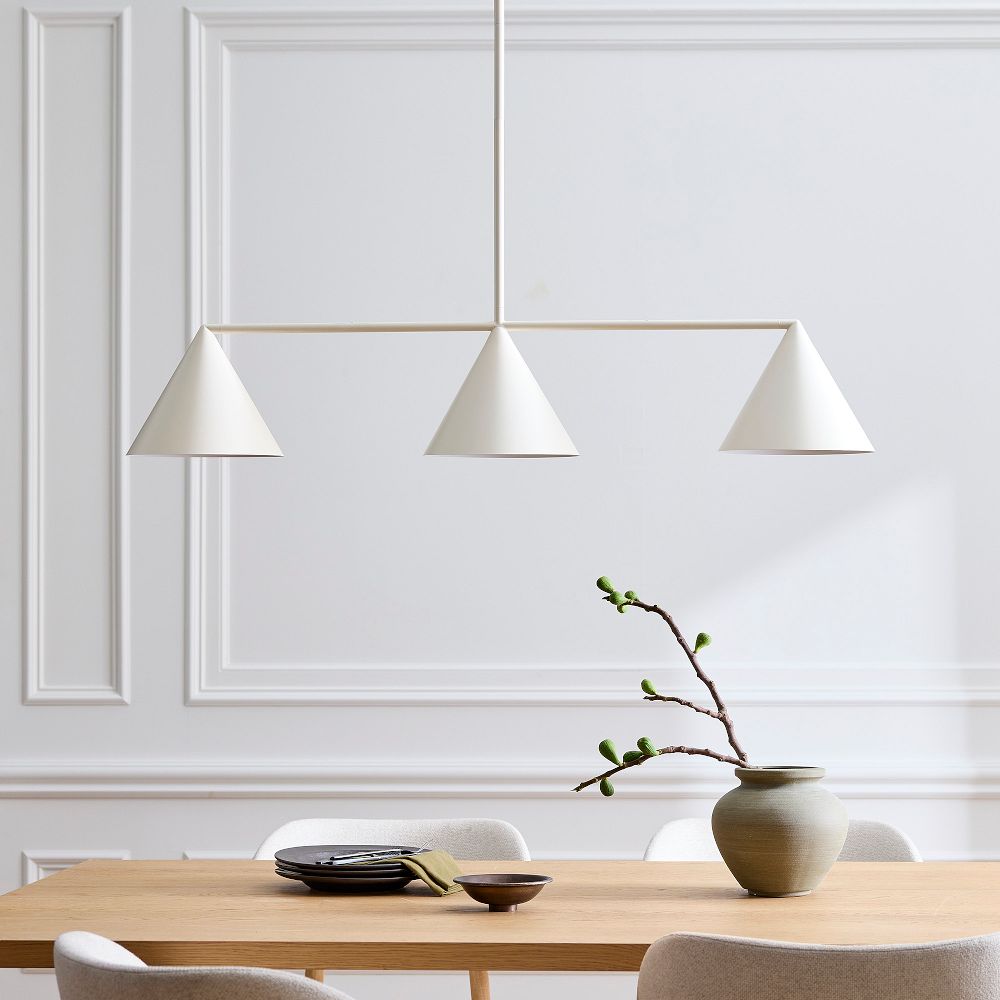 Warren Linear 3-Light Chandelier (48") by West Elm