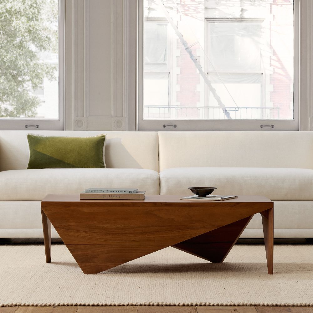 Margo Solid Wood Coffee Table (47") by West Elm