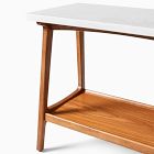 Reeve Mid-Century Marble Side Table (28")