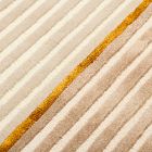 Ribbon Tufted Wool Rug
