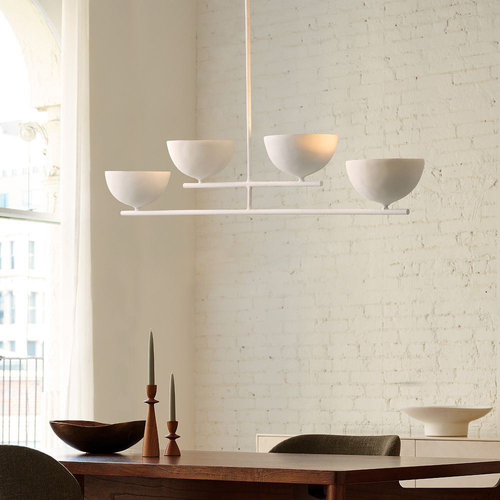 Florent 2-Tier 4-Light Chandelier (46") by West Elm
