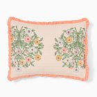 Pink Chicken Floral Quilt &amp; Shams