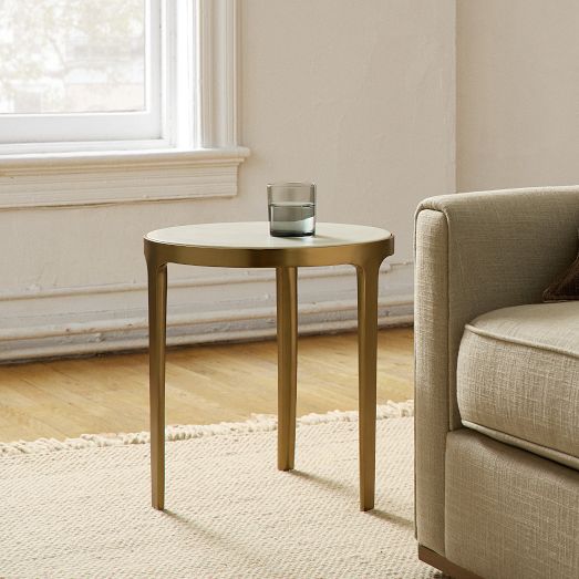 Elwell Marble Side Table (16") by West Elm