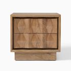 Carved Pattern Nightstand (26")
