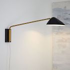 Curvilinear Mid-Century Sconce